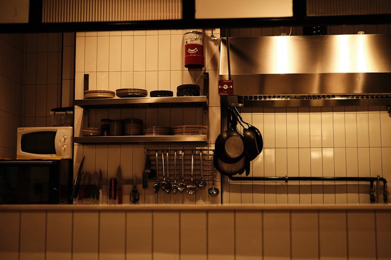 Open kitchen concept design at Costa Vida